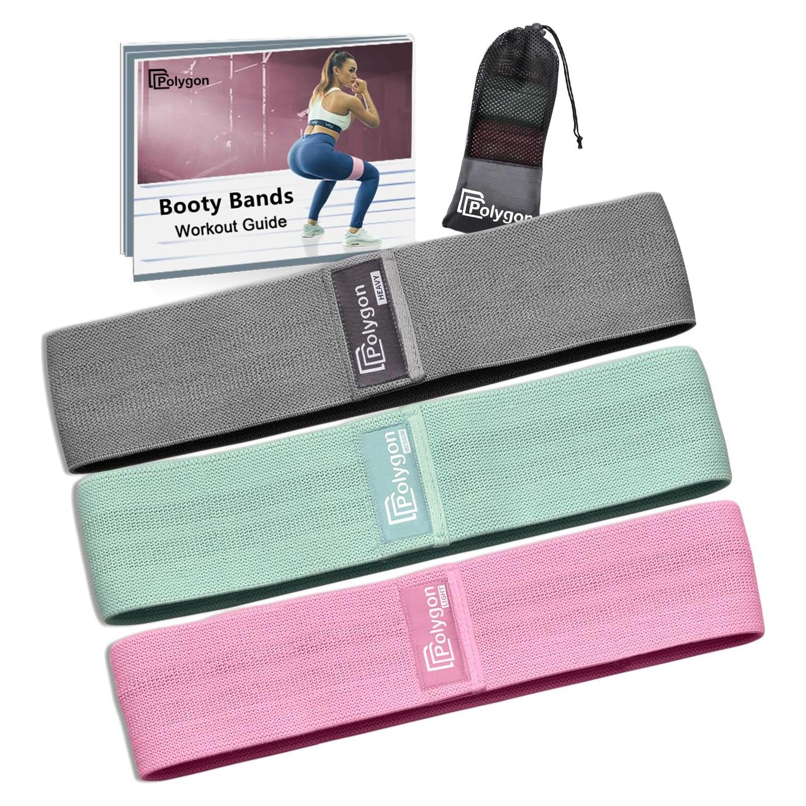 Bandas de Resistencia Polygon - 3 Niveles Antideslizantes