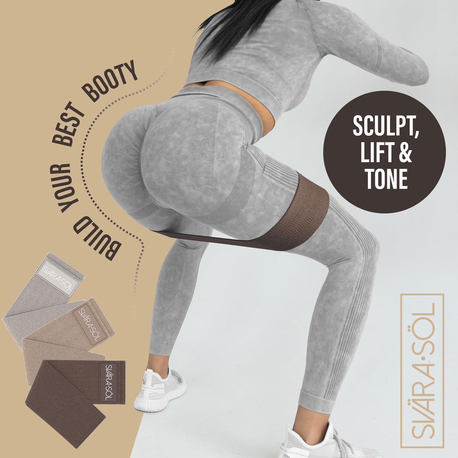 Juego de Bandas de Resistencia Svärä Söl - 3 Niveles, Antideslizantes