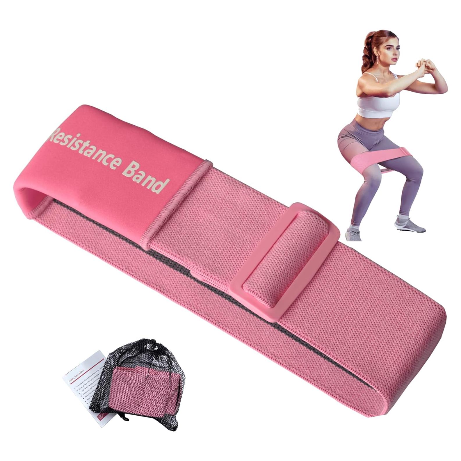 Bandas de Resistencia Ajustables Tesistance Rosa - 1 Paquete