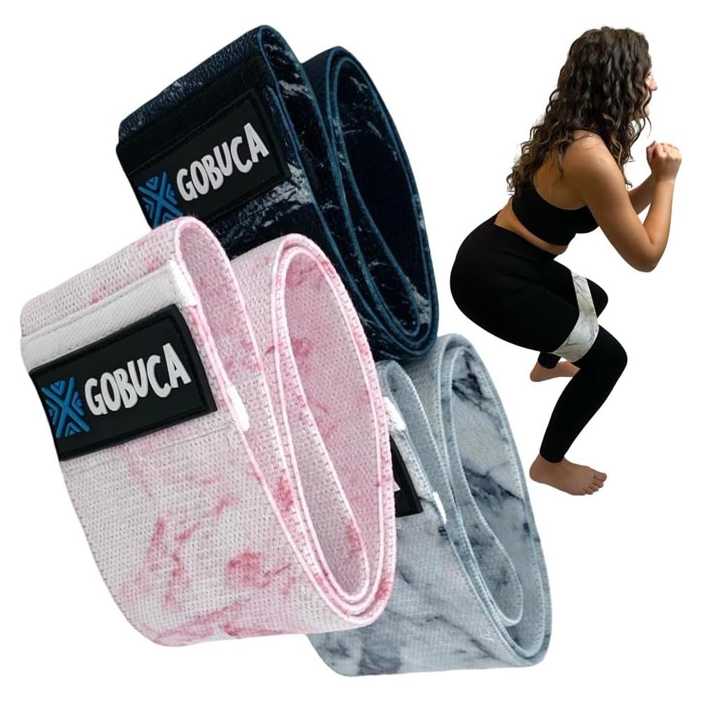 Bandas de Resistencia Gobuca para Cadera y Glúteo - 3 Niveles