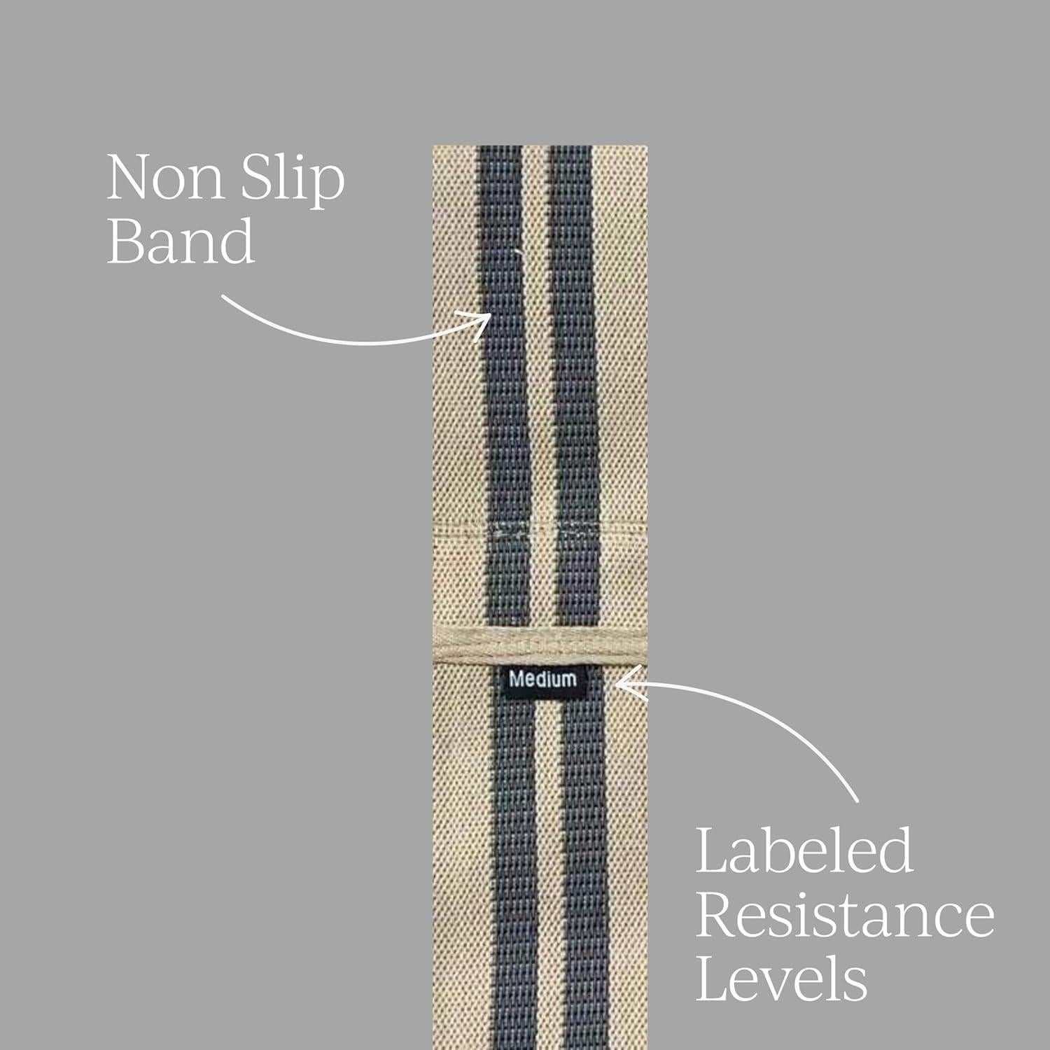 Juego de Bandas de Resistencia BREWE - 3 Niveles Antideslizantes