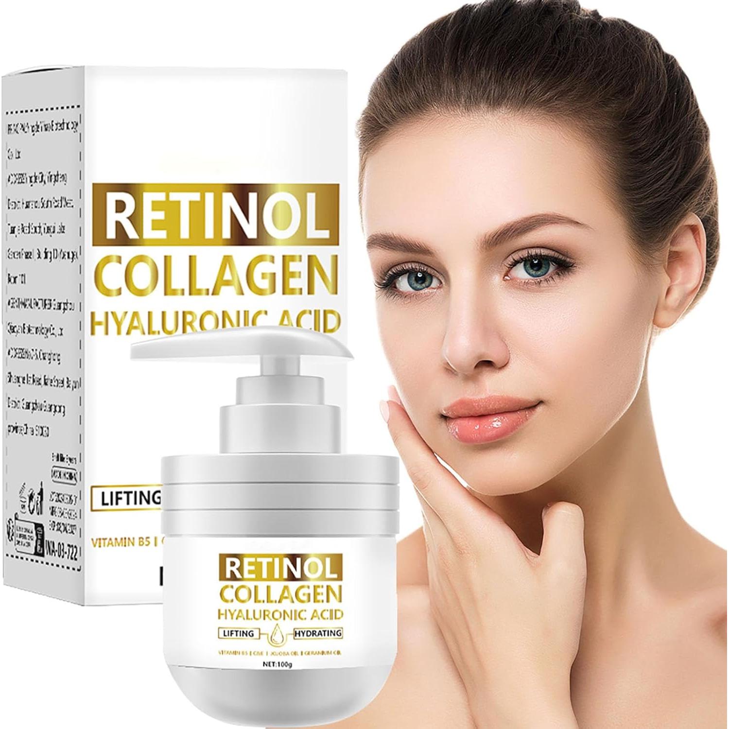 Crema Facial Antienvejecimiento HWM con Retinol 103.5 ml