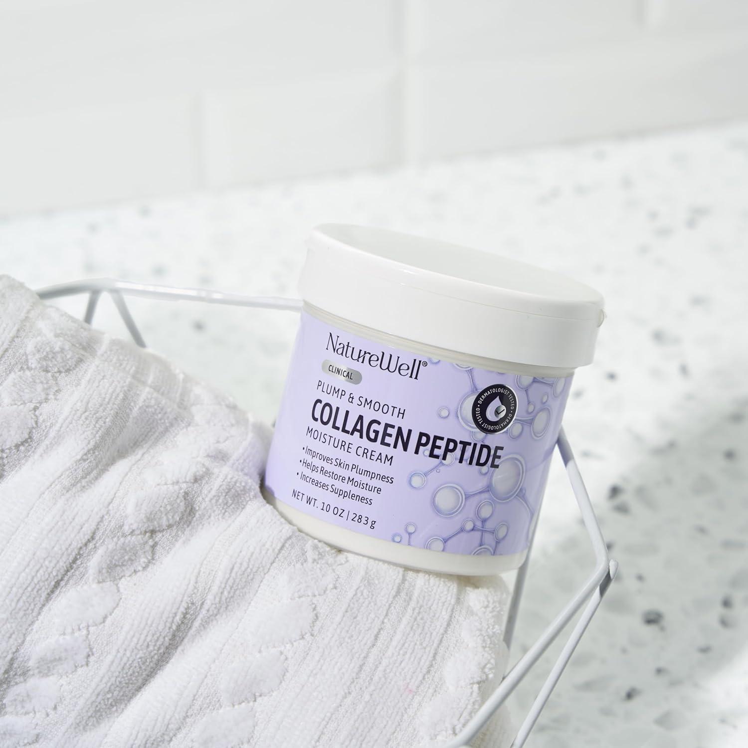 Crema Humectante Nature Well con Péptidos de Colágeno 284g