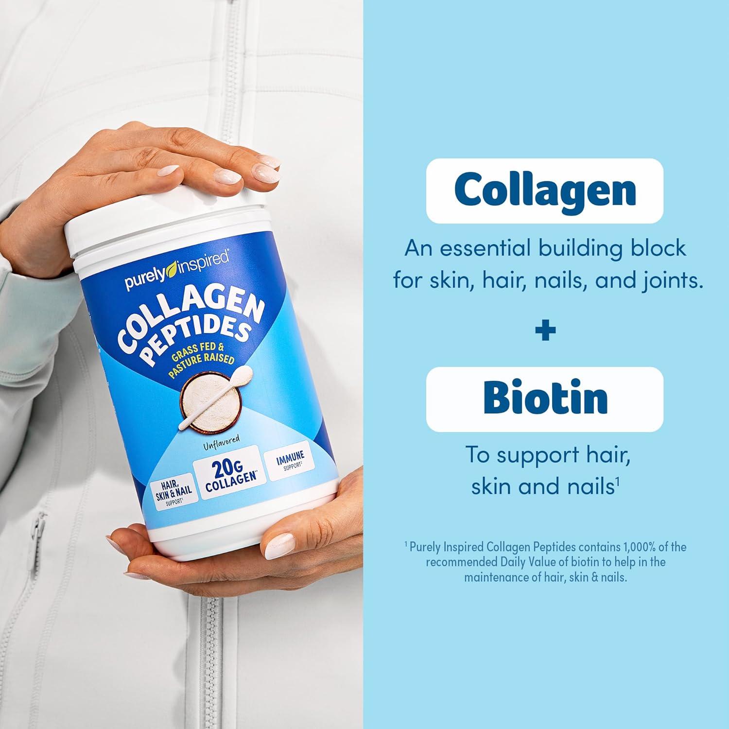 Polvo de Colágeno Purely Inspired Sin Sabor - 20g Proteína