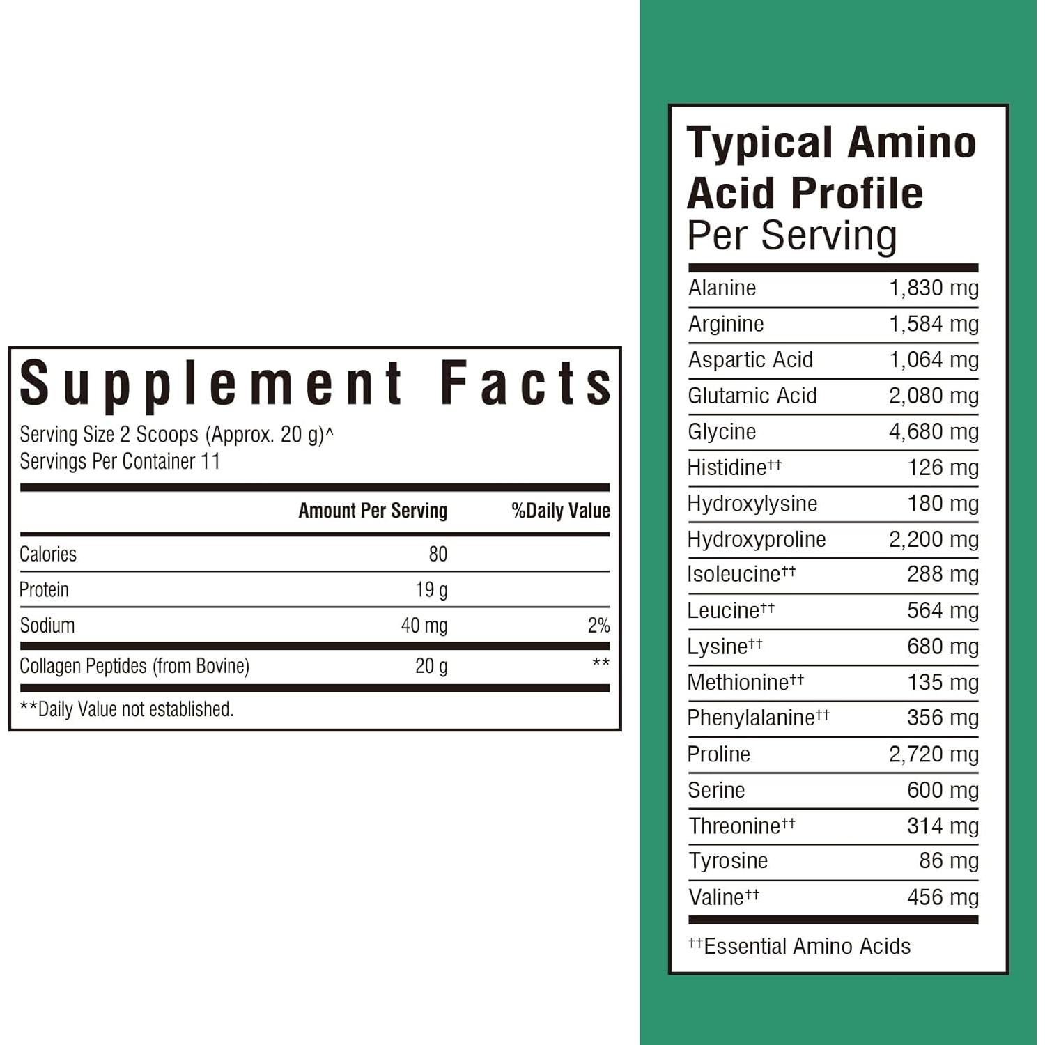 Polvo de Colágeno Hidrolizado Vitalibre 227g Tipo I y III