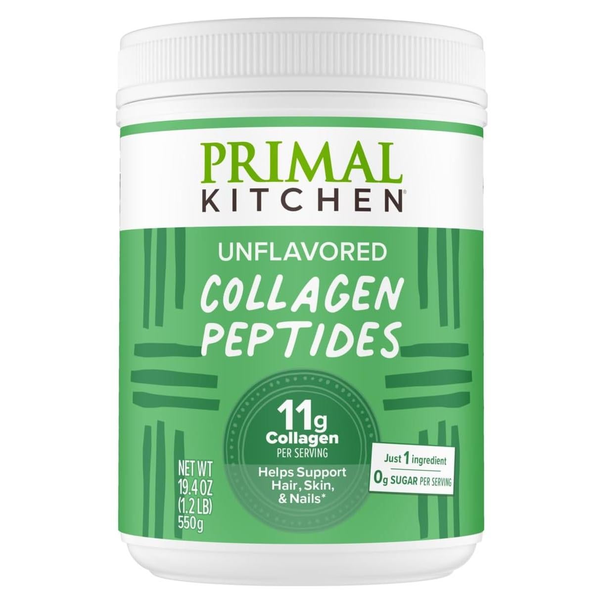 Péptidos de colágeno Primal Kitchen sin sabor 0.54 kg