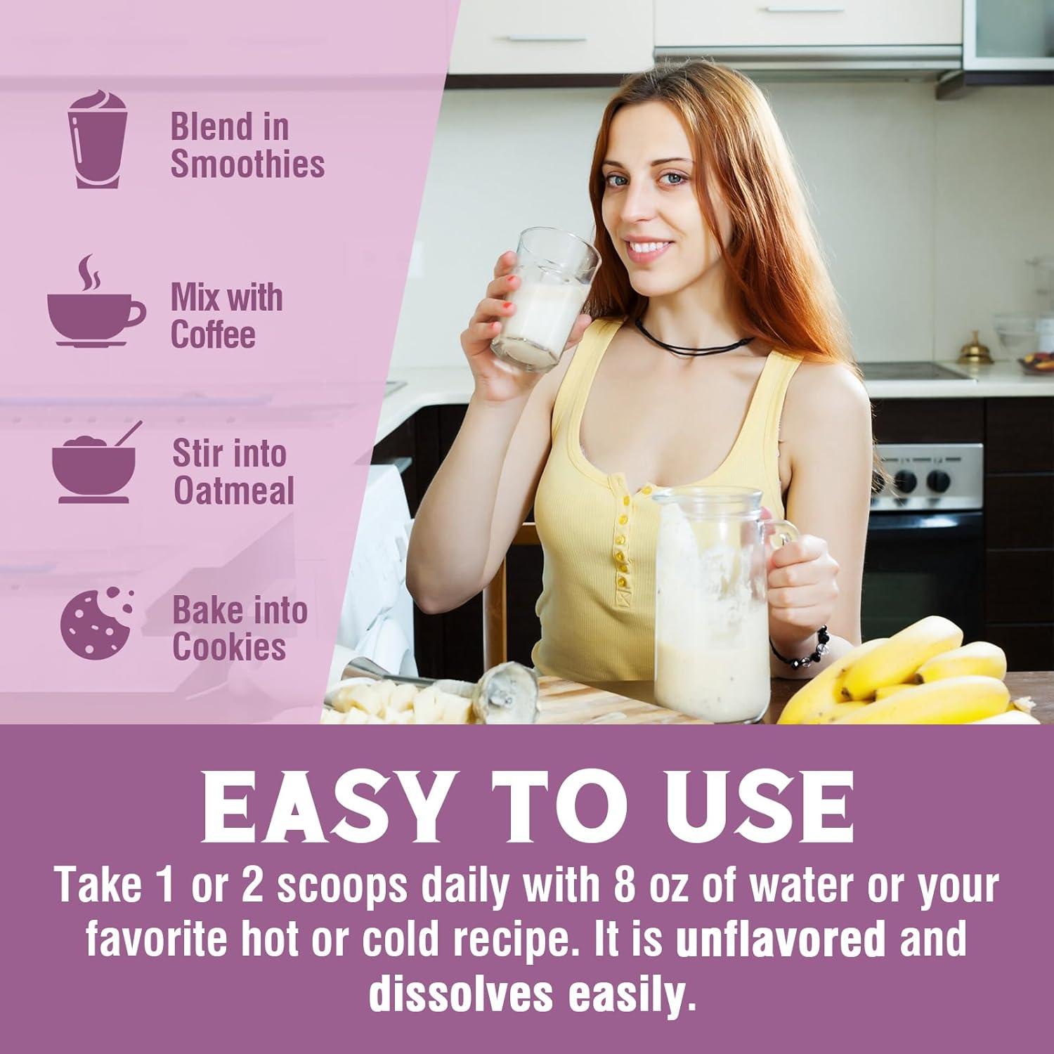 Péptidos de Colágeno Múltiple Vitalibre 226.8g Sin Sabor