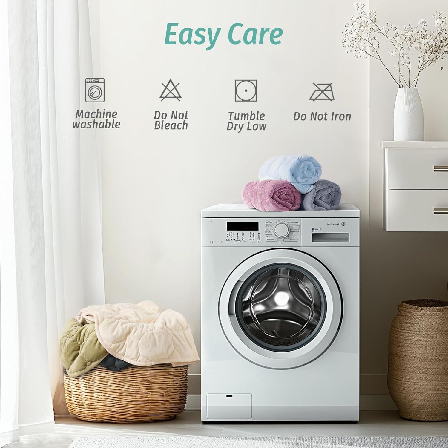 Manta con peso Wemore 3.2 kg beige 61x74 cm para adultos