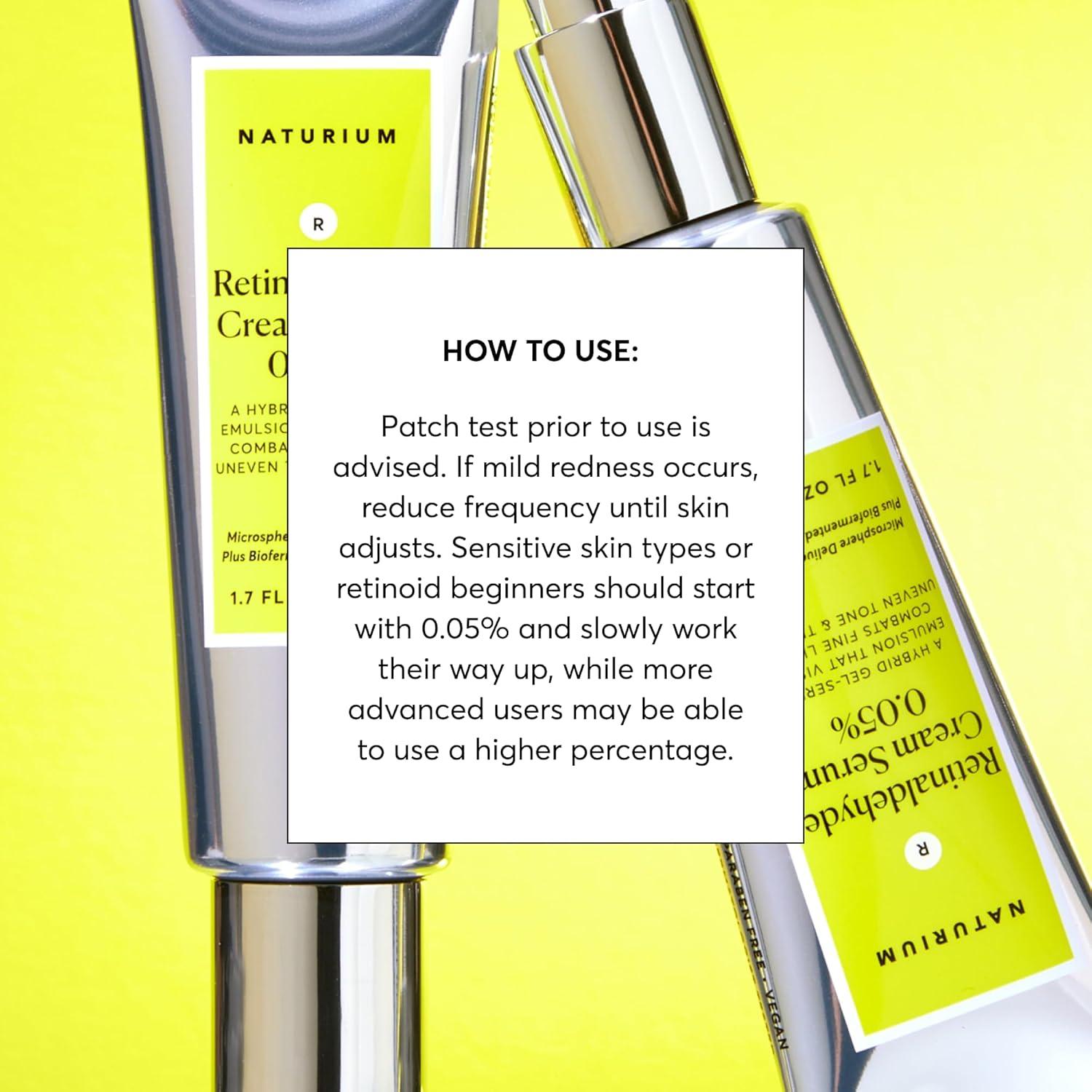 Crema Suero Antienvejecimiento Naturium 0.05% 48.19 g