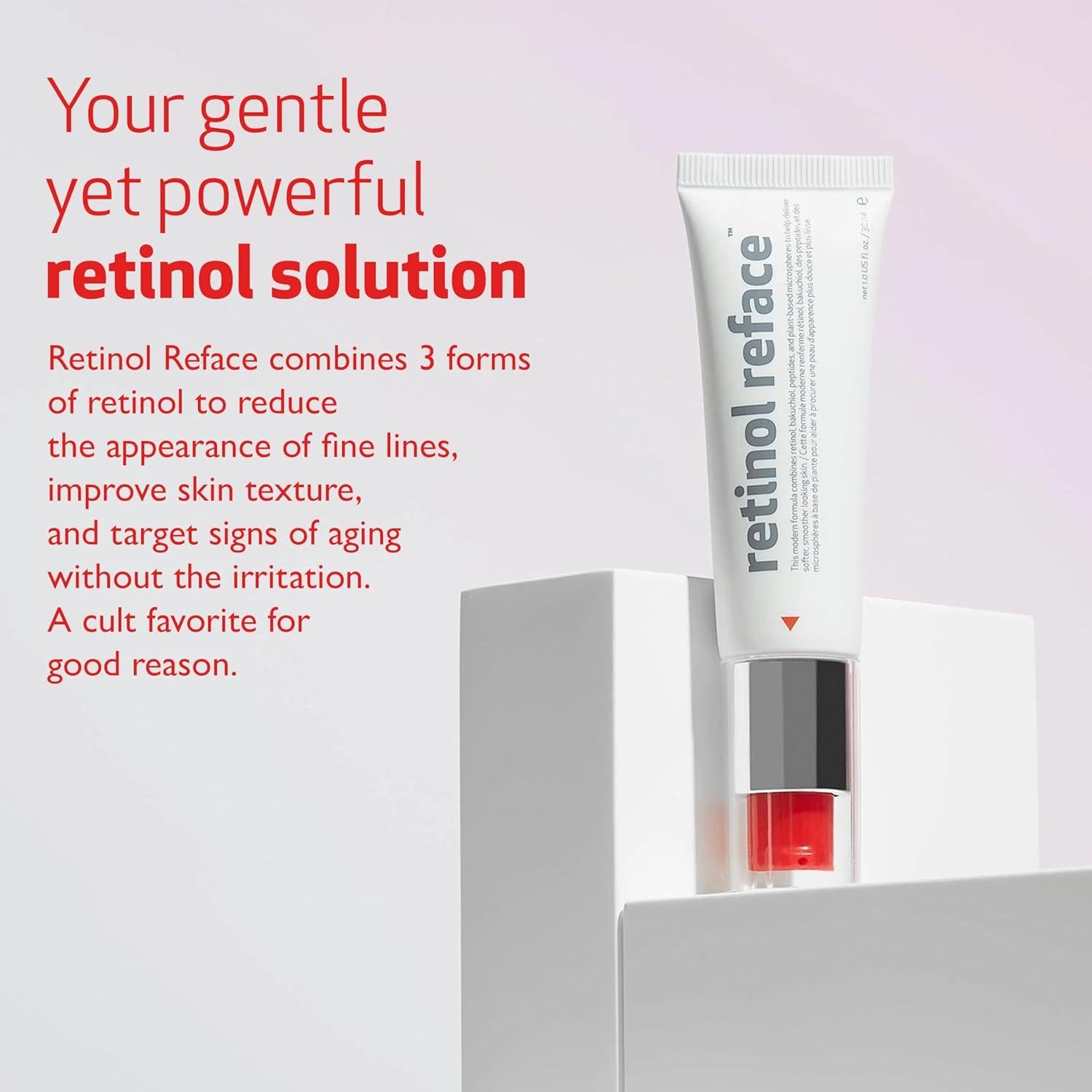 Crema Facial 3-en-1 Retinol Reface Indeed Labs 29.57 ml