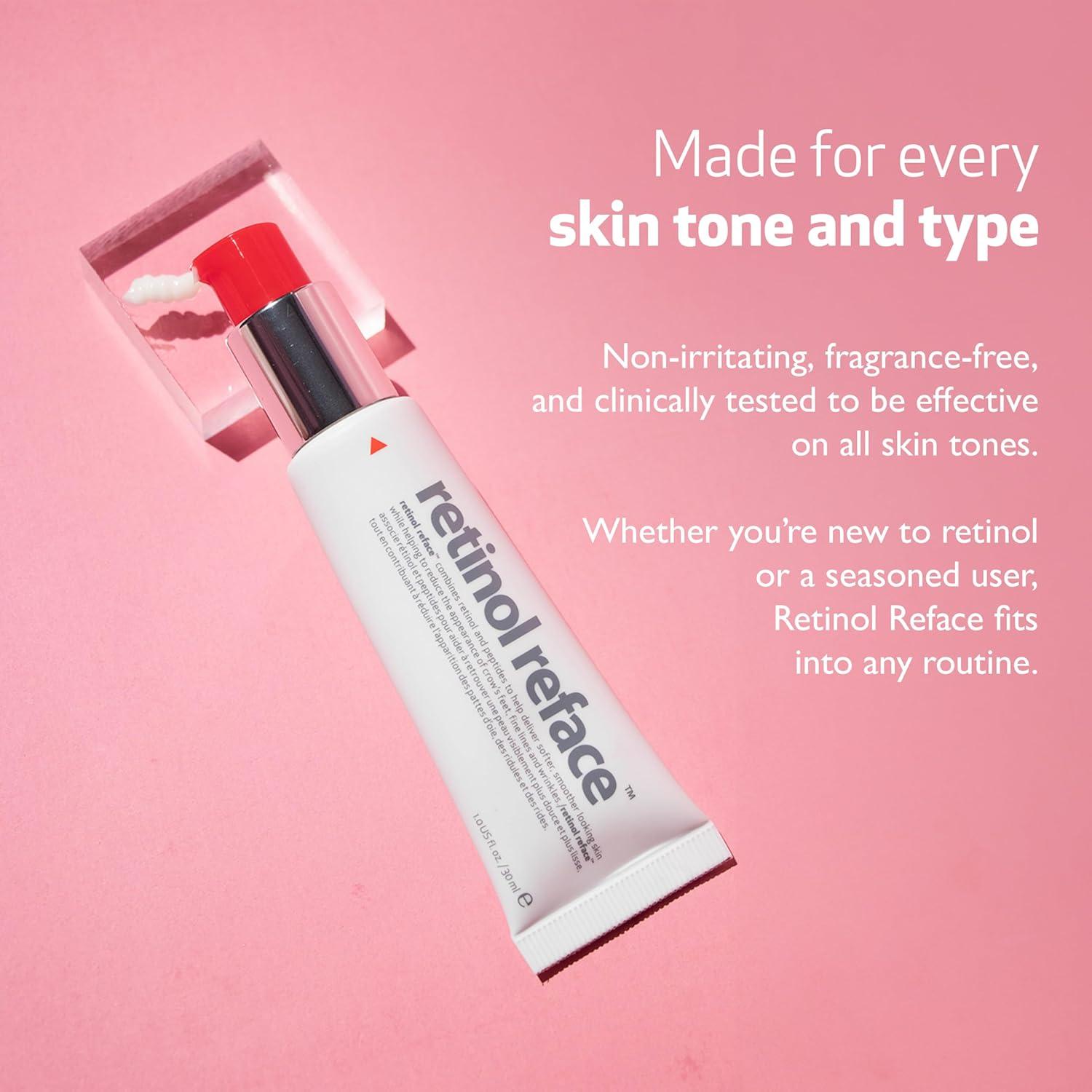 Crema Facial 3-en-1 Retinol Reface Indeed Labs 29.57 ml