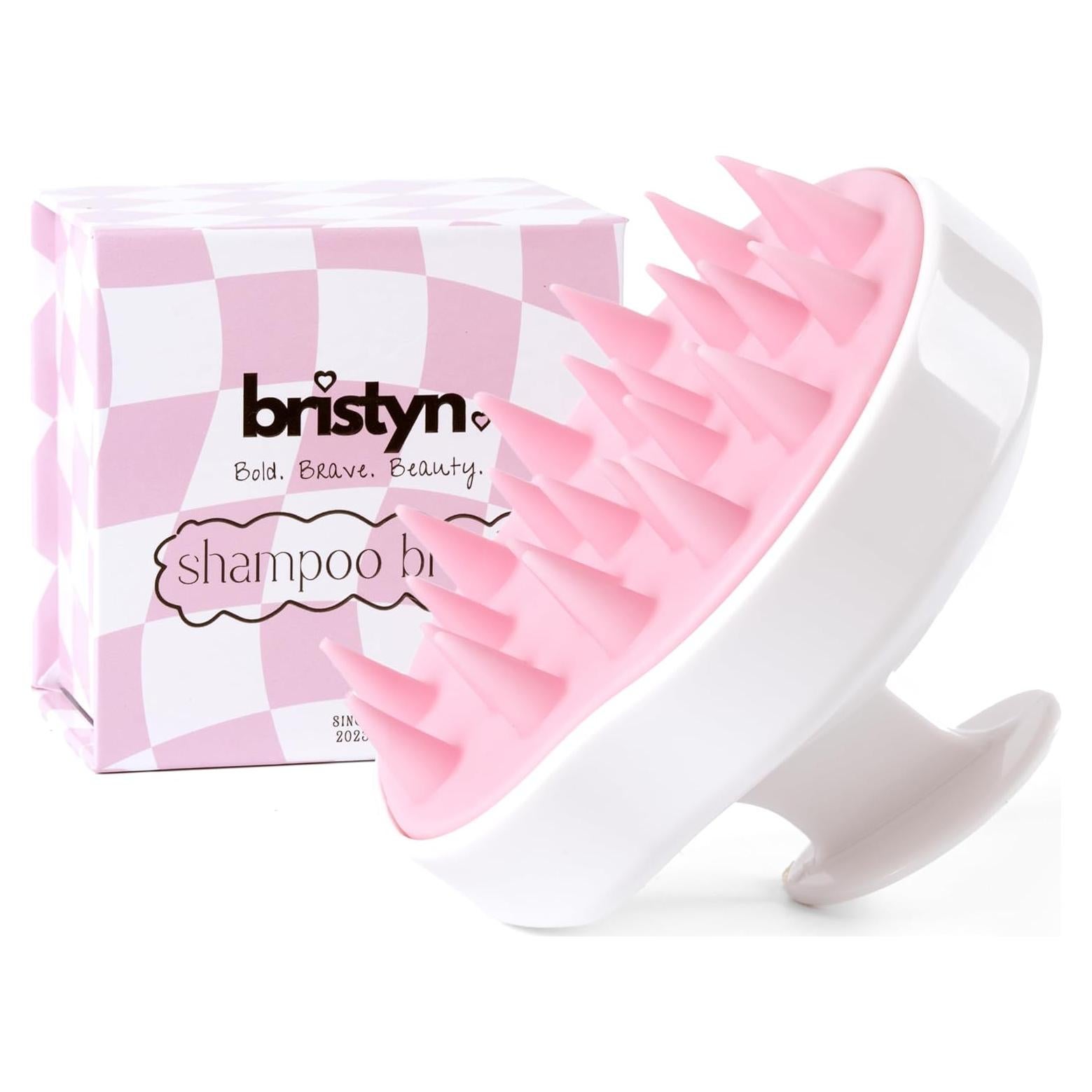 Cepillo de Champú Bristyn Beauty para Masaje y Exfoliación