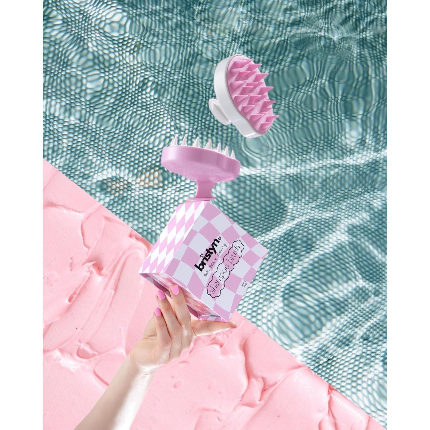 Cepillo de Champú Bristyn Beauty para Masaje y Exfoliación