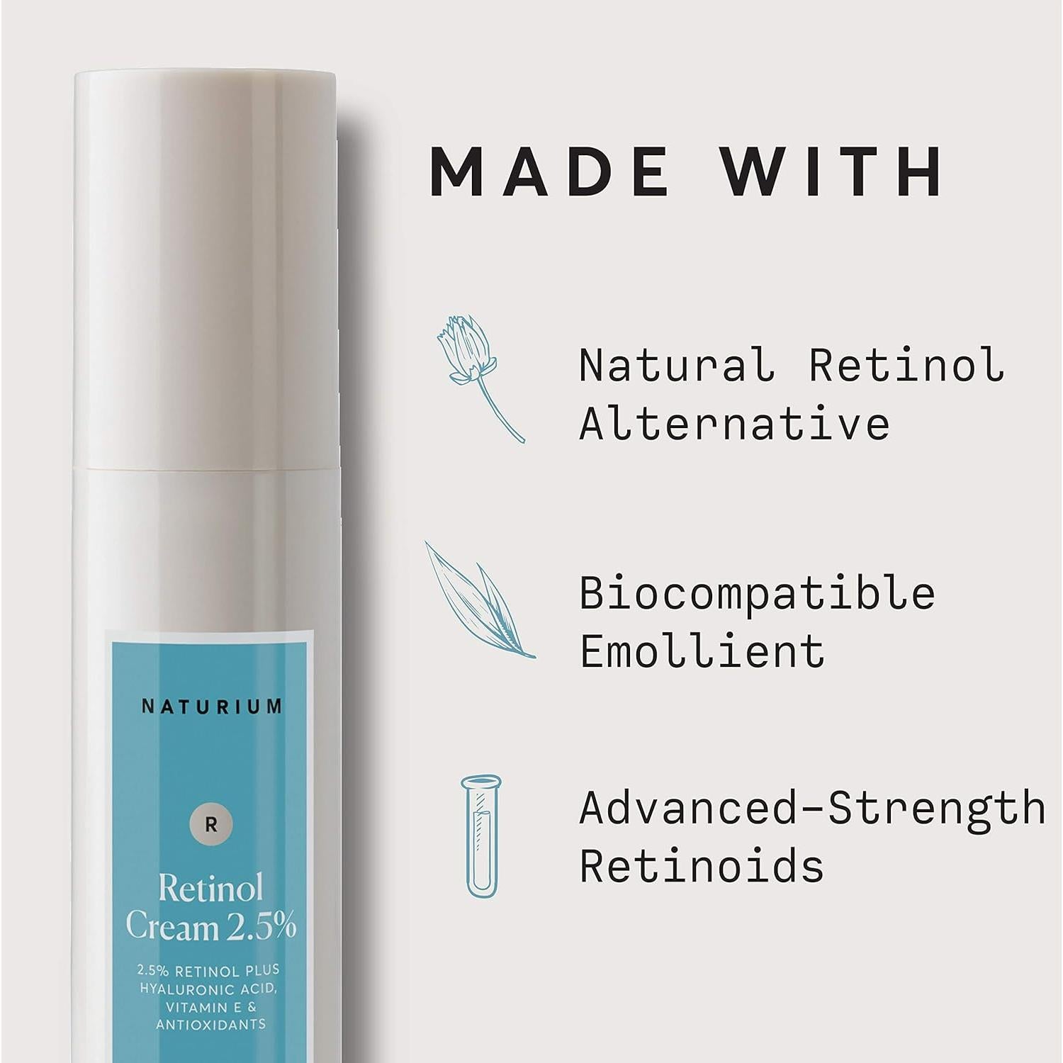 Crema Facial Hidratante Antienvejecimiento Naturium 48.2 g