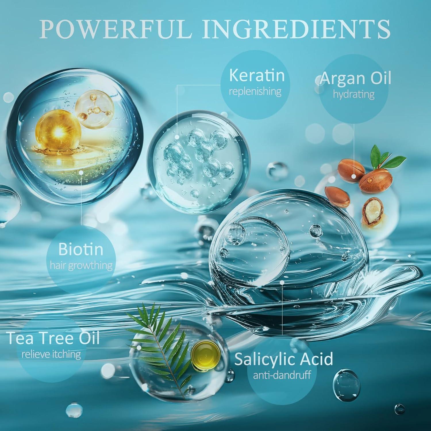 Exfoliante para Cuero Cabelludo Biotina 250g con Ácido Salicílico