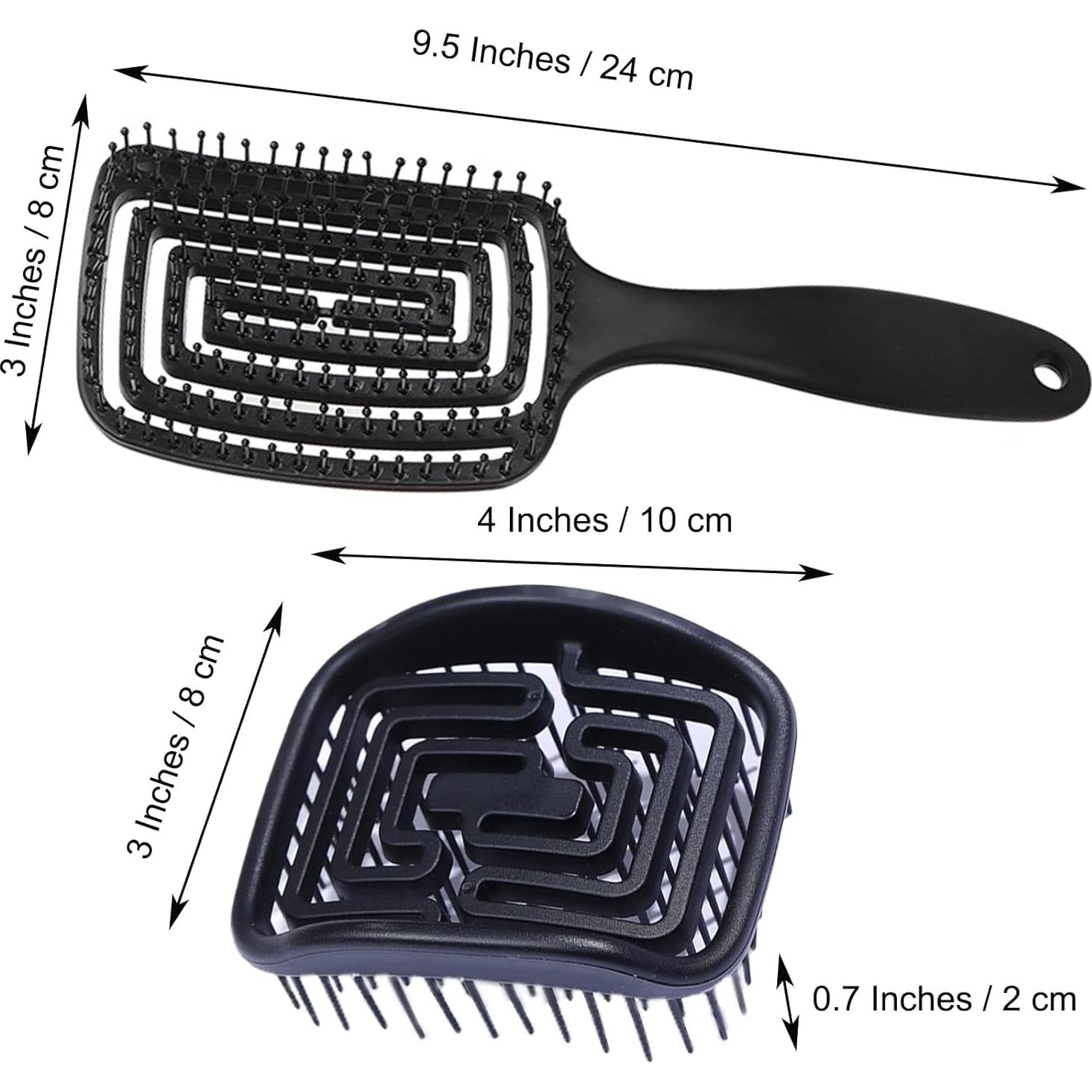 Cepillo Ventilado Profesional MIUPOO para Rizos y Masaje