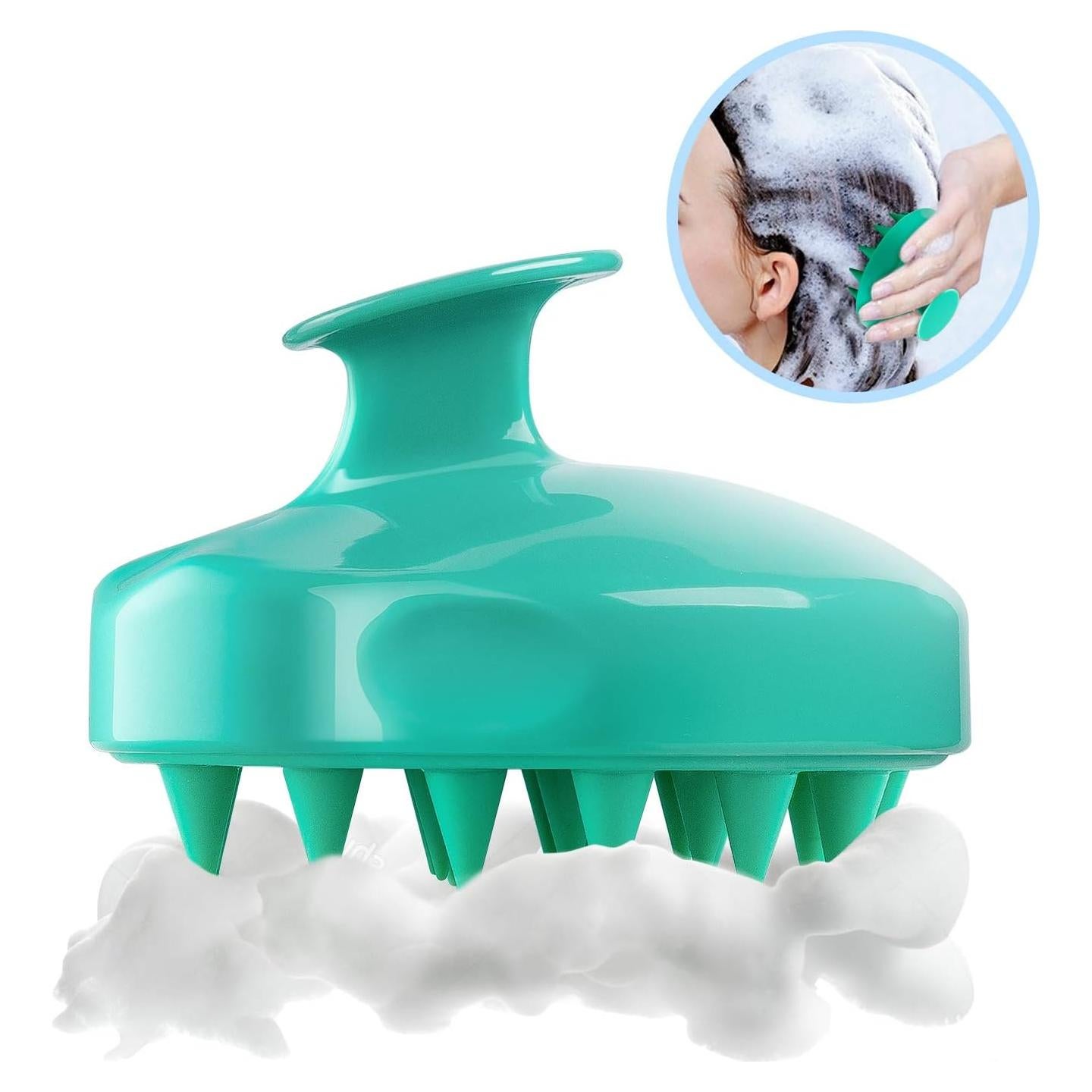 Cepillo Masajeador de Cuero Cabelludo Verigle - Silicona Suave