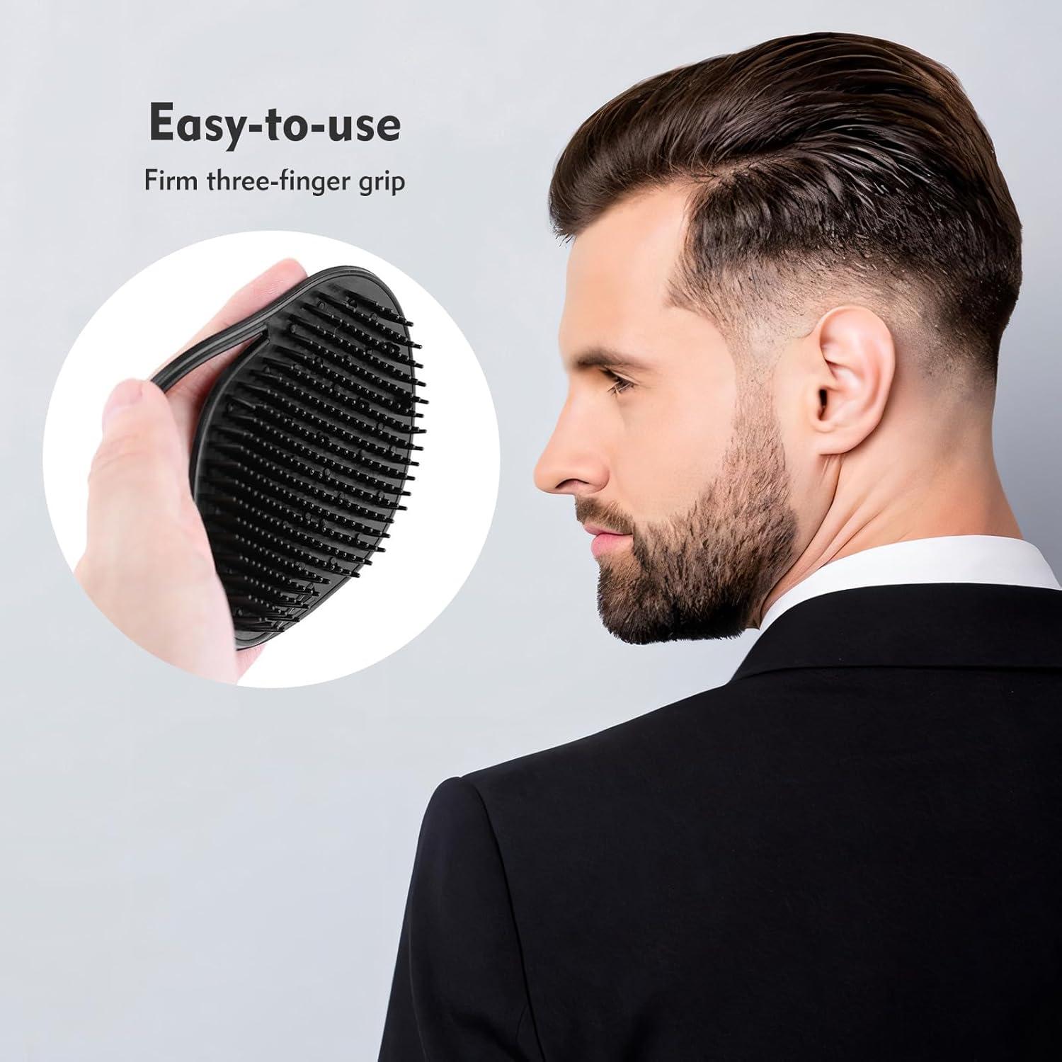 6 Peines de Palma para Hombres TEESSUE - Peine de Bolsillo