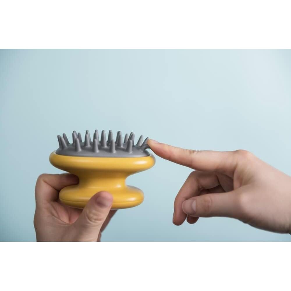 Cepillo de Champú de Silicona Ergonomico Zotia - Masajeador Cuero Cabelludo