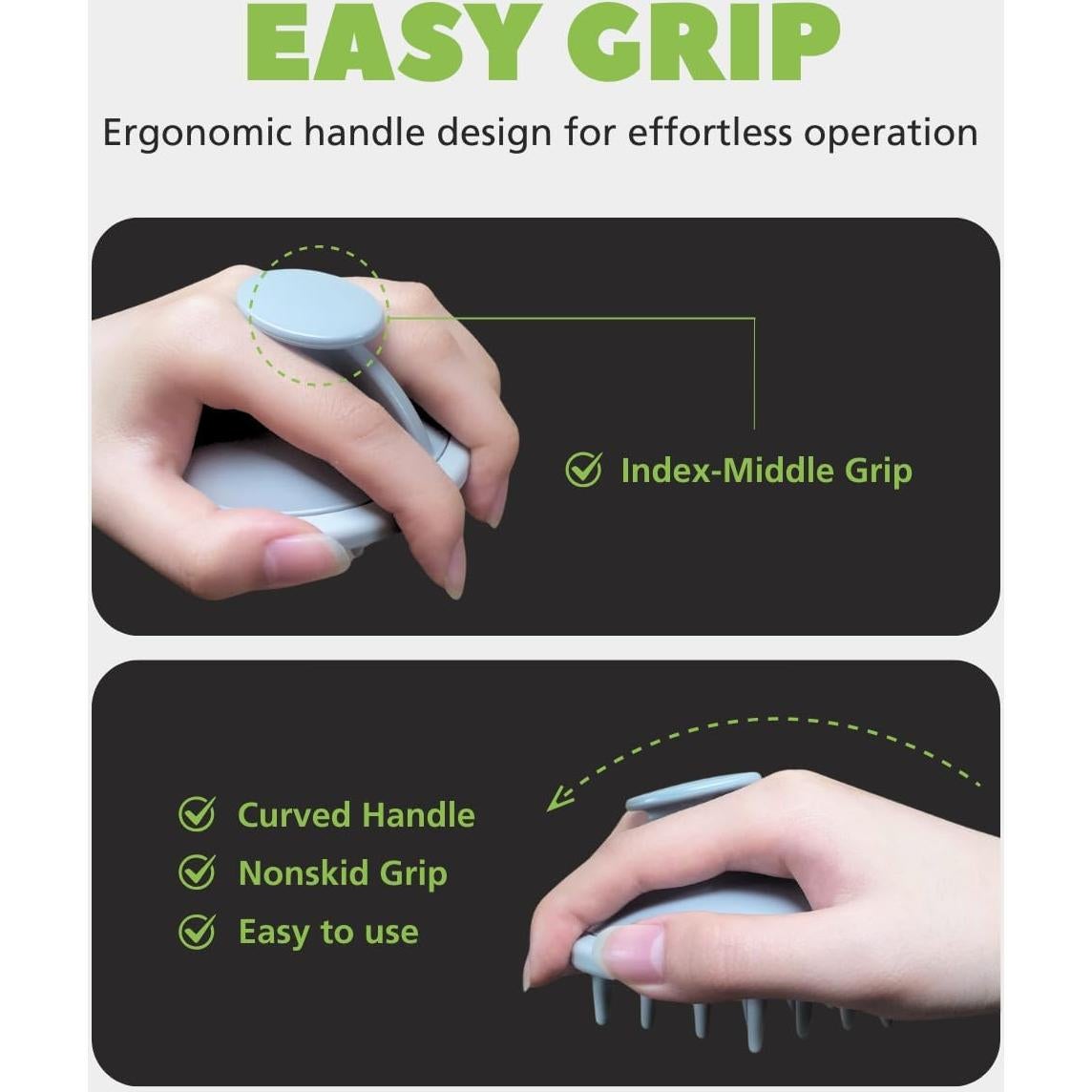 Set de Cepillos de Champú Masajeador 2-Pack Donghyeon