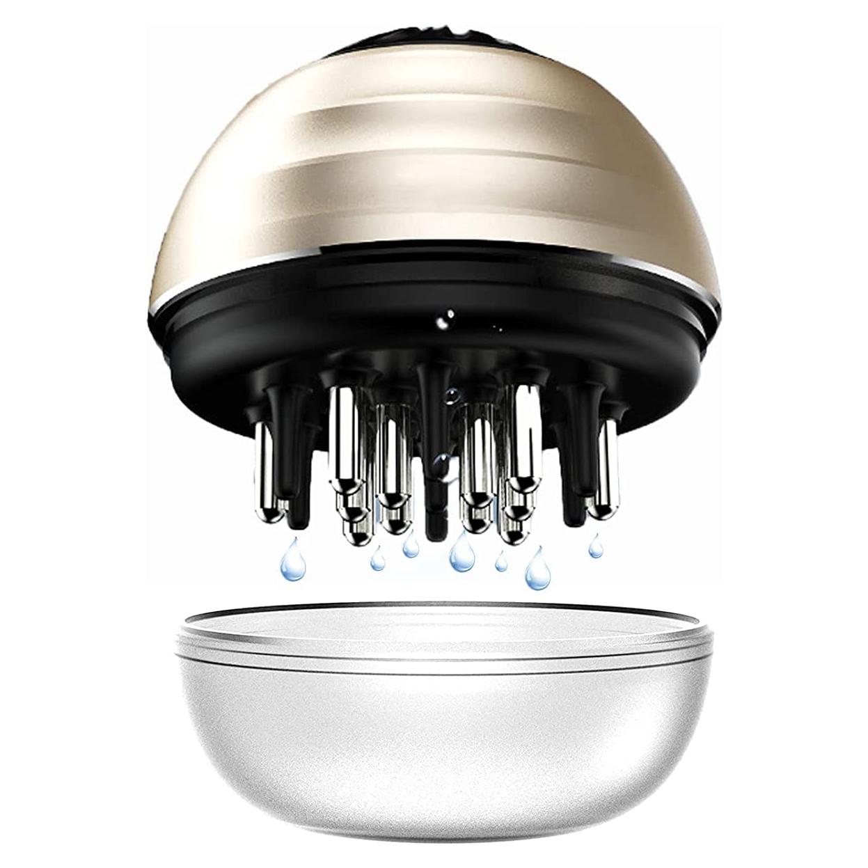 Peine Masajeador para Cuero Cabelludo PERLLENT CM-01