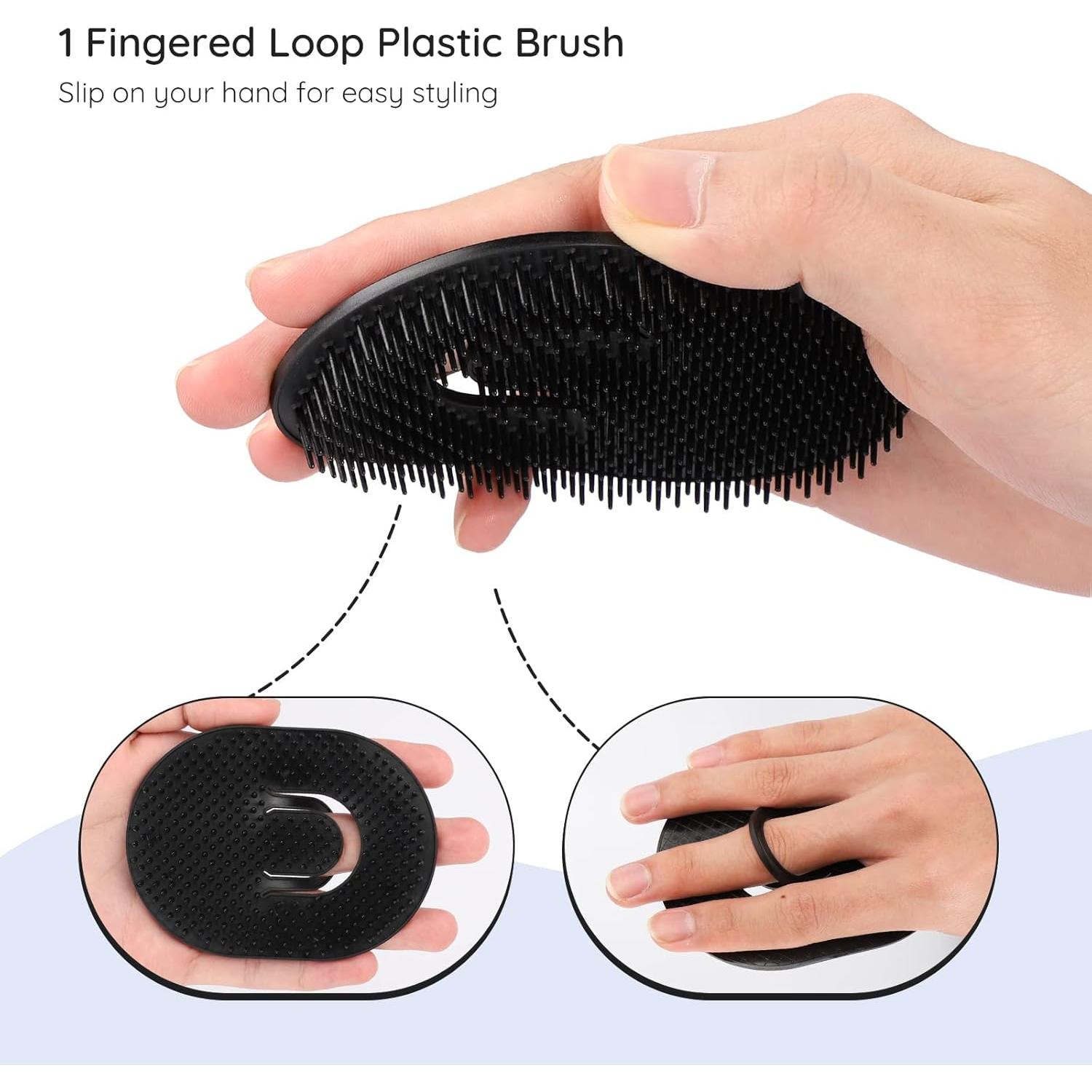 Set de 6 Cepillos de Masaje Segbeauty para Cuero Cabelludo