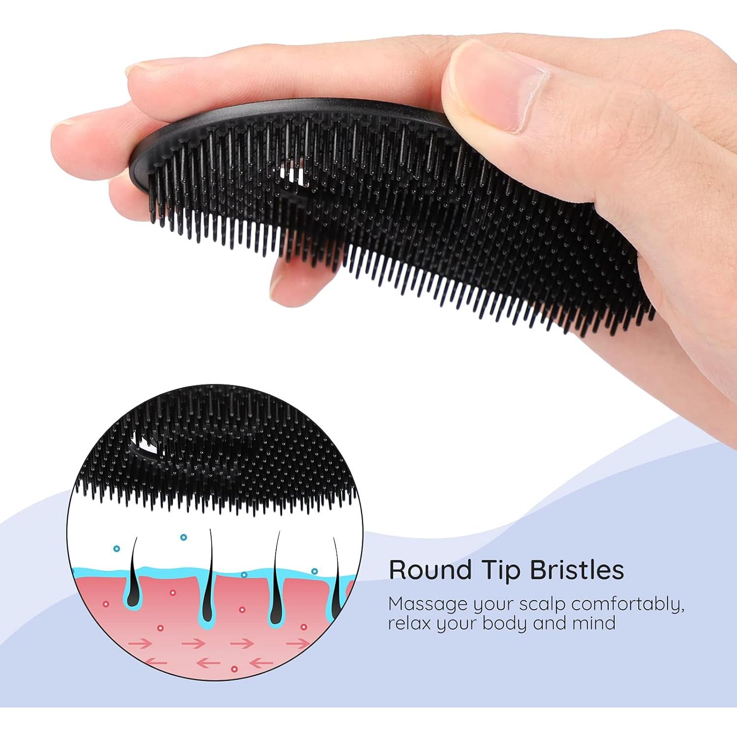 Set de 6 Cepillos de Masaje Segbeauty para Cuero Cabelludo