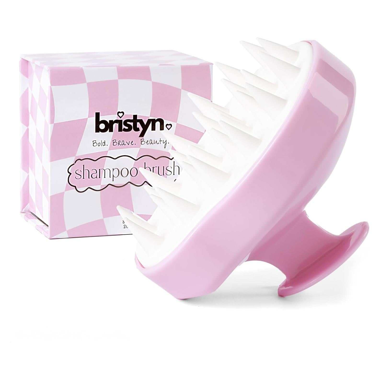Cepillo de Champú Bristyn Beauty para Masaje del Cuero Cabelludo