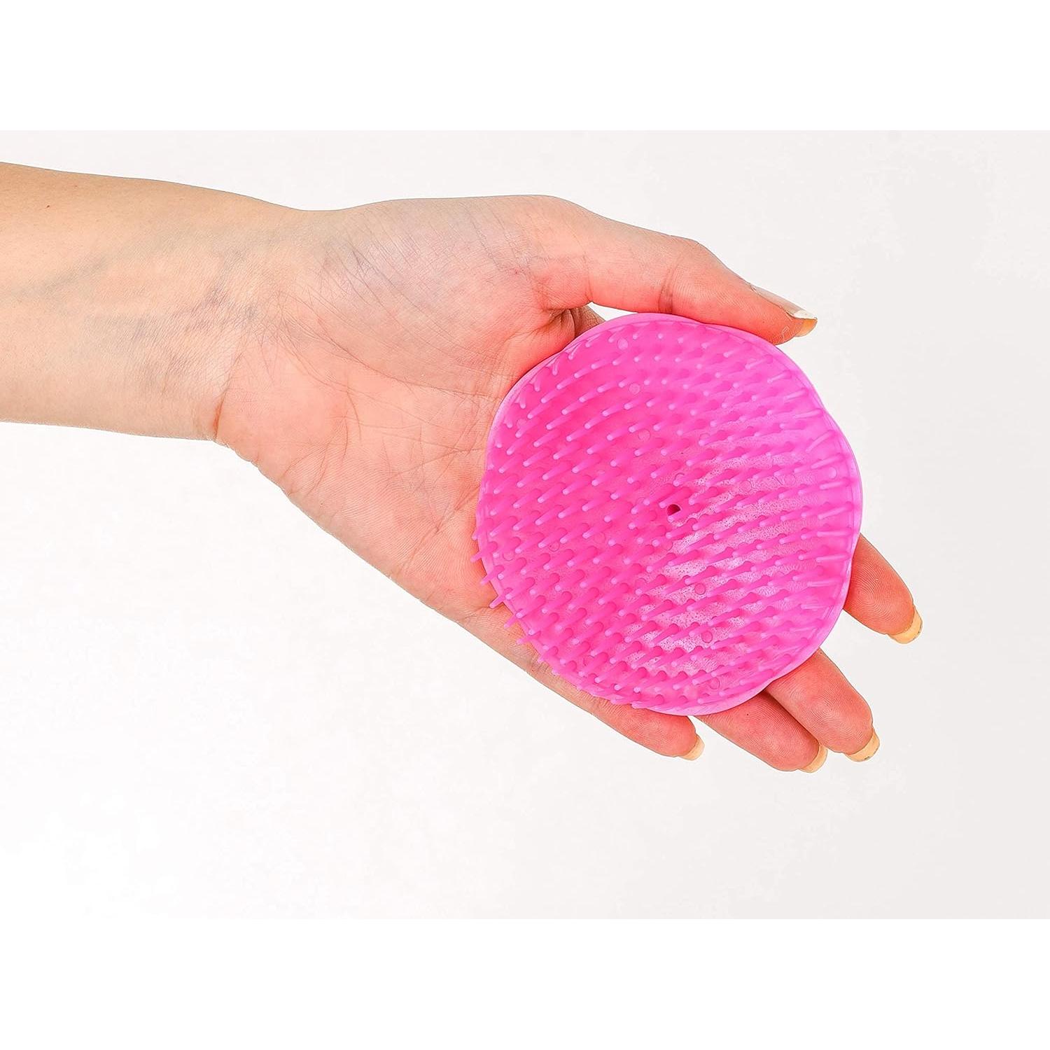 Cepillo Masajeador de Cuero Cabelludo Niva - Exfoliador 4 Piezas