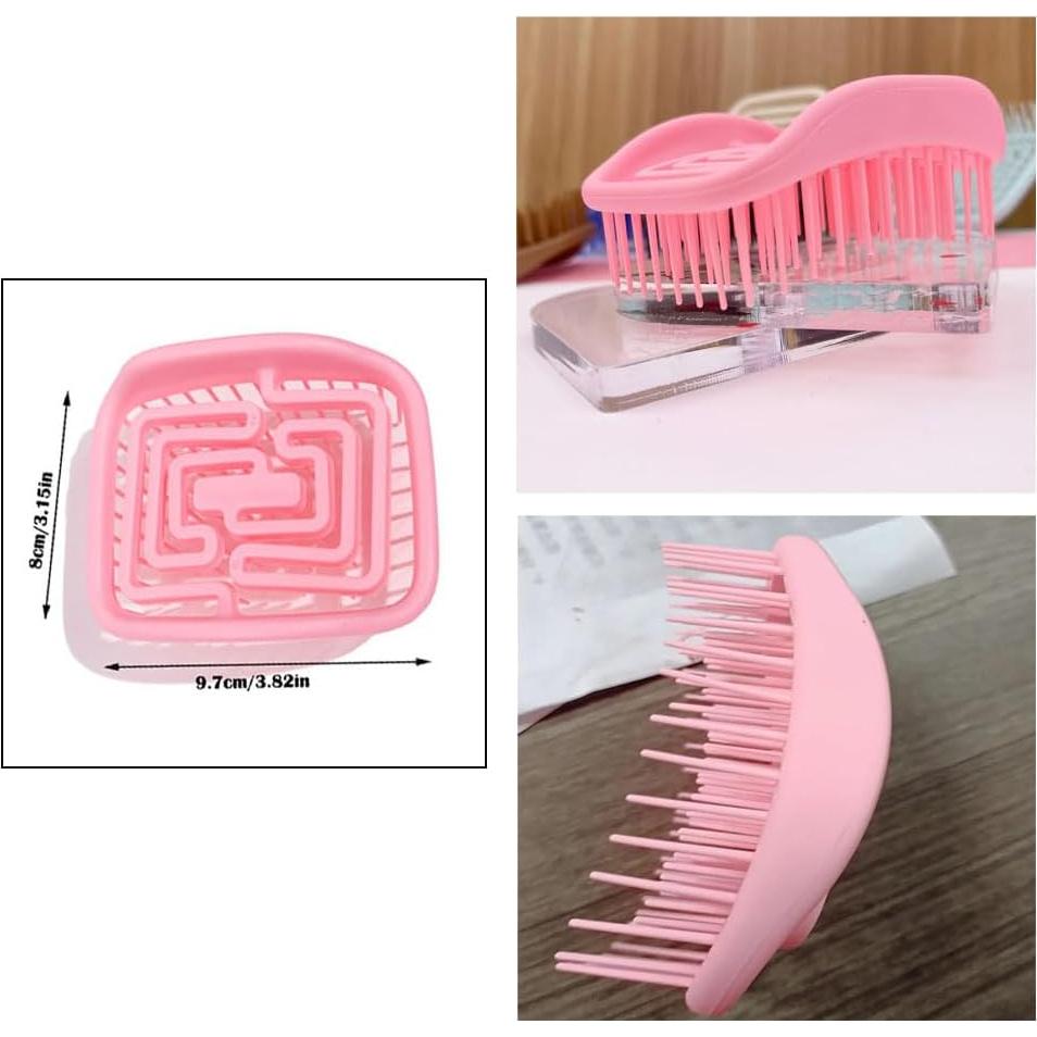 Paquete de 4 Cepillos de Champú Masajeador NentMent 9.7cm