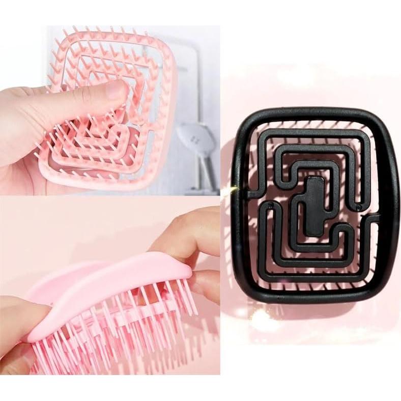 Paquete de 4 Cepillos de Champú Masajeador NentMent 9.7cm