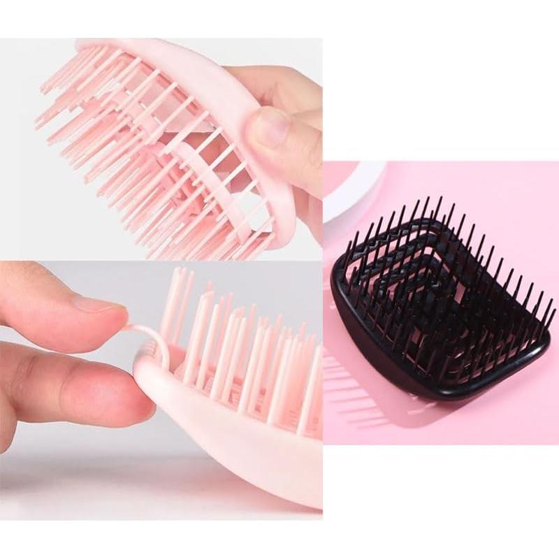 Paquete de 4 Cepillos de Champú Masajeador NentMent 9.7cm