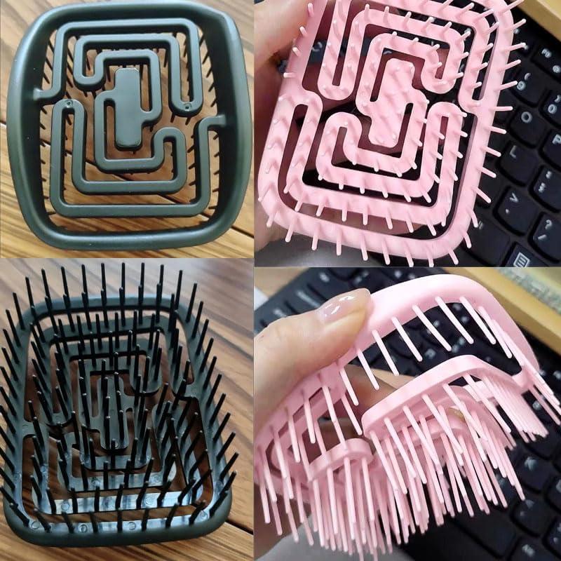 Paquete de 4 Cepillos de Champú Masajeador NentMent 9.7cm