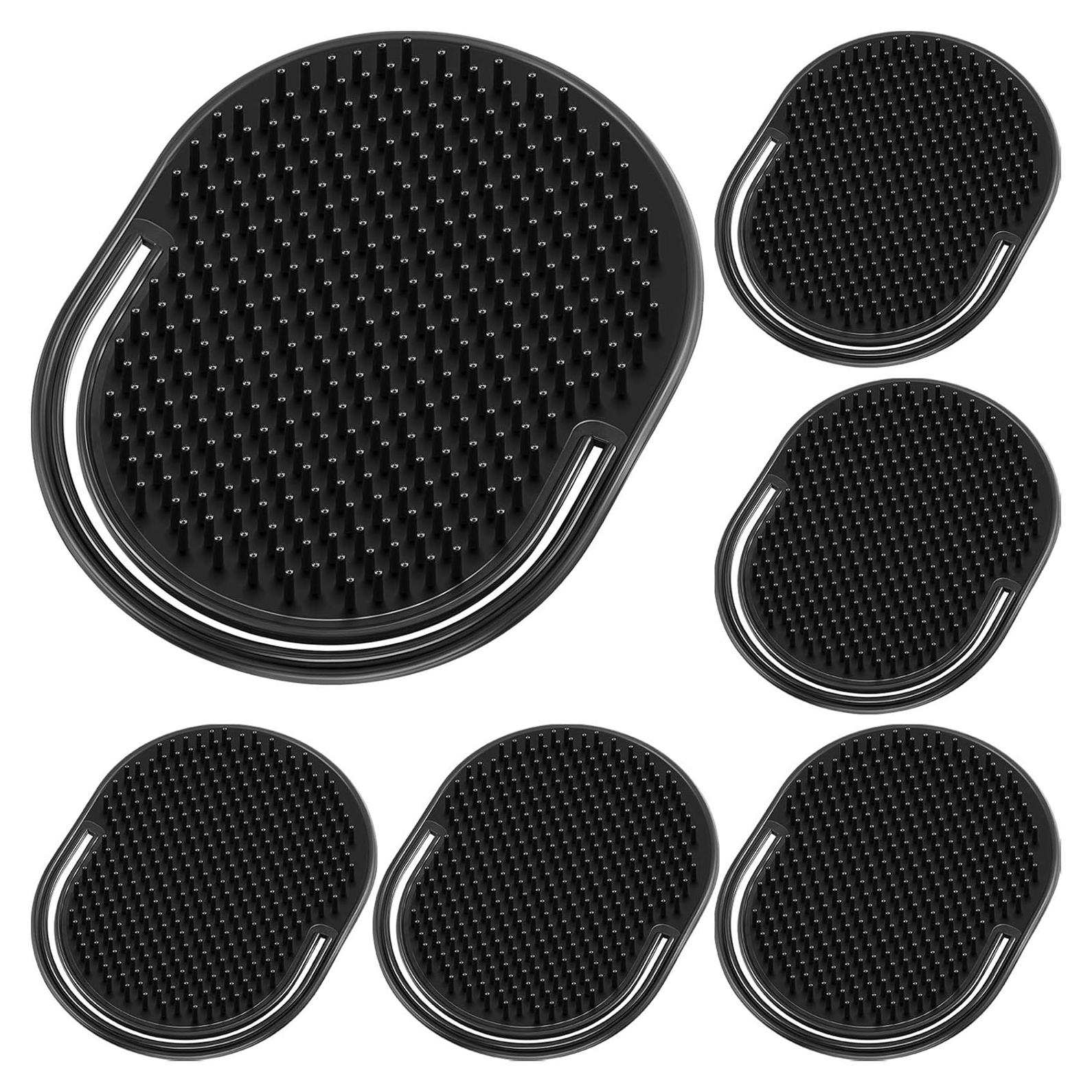 6 Peines de Palma de Bolsillo Patelai - Cepillos Masajeadores