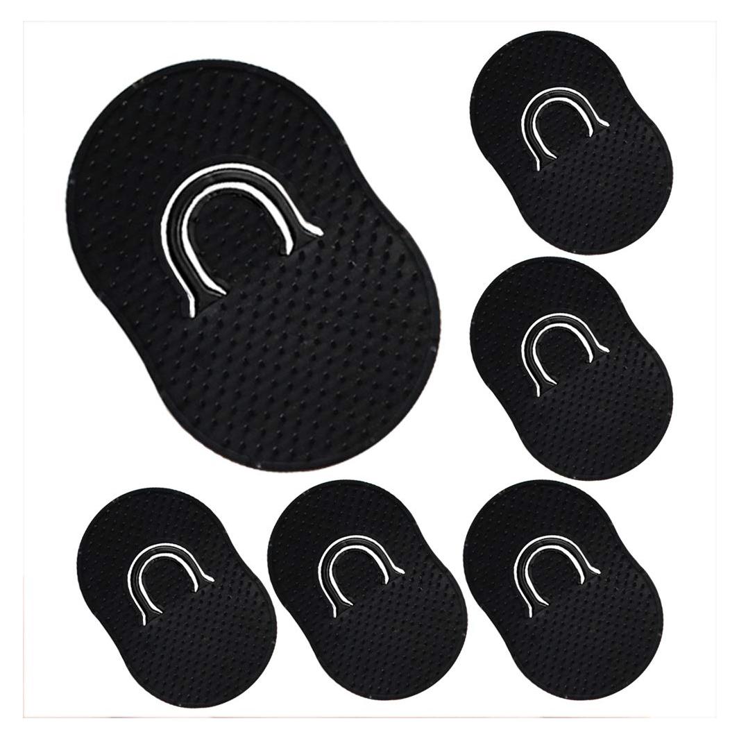 Set de 6 Cepillos de Palma Vandorla para Cabello Corto Hombre