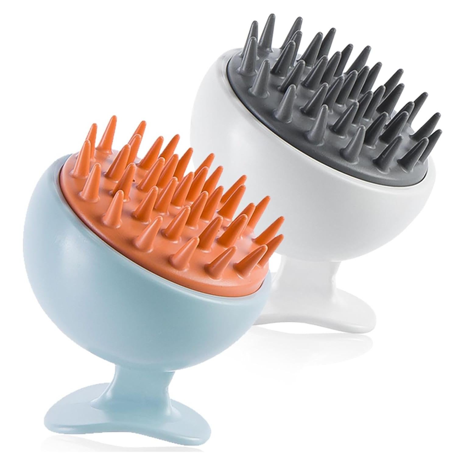 Paquete de 2 Masajeadores de Cuero Cabelludo cghceai 16.5cm