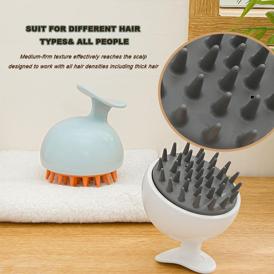 Paquete de 2 Masajeadores de Cuero Cabelludo cghceai 16.5cm