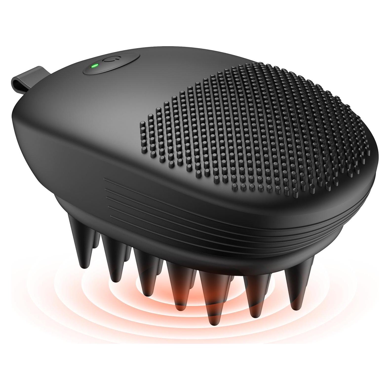 Cepillo de Masaje Eléctrico EKZ para Cuero Cabelludo - Silicona