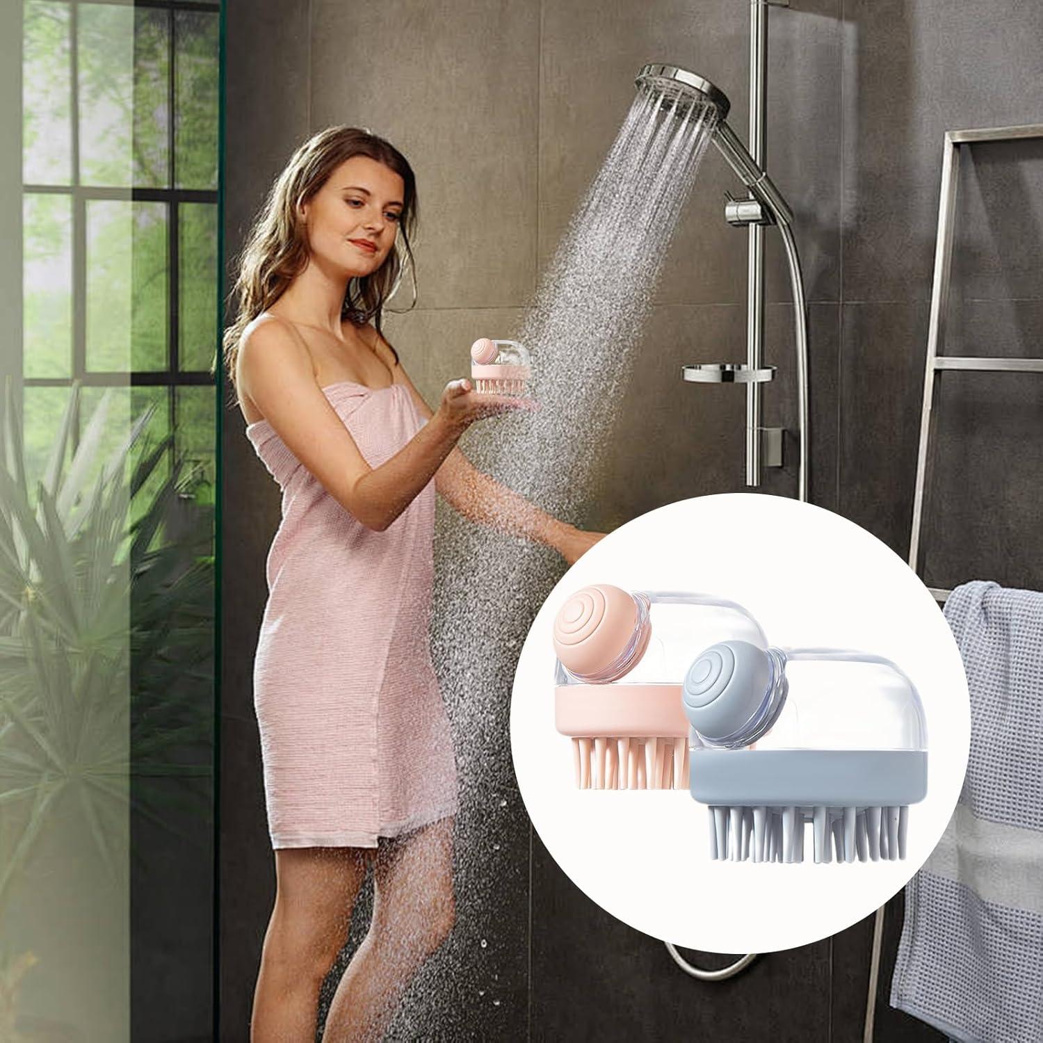 Masajeador de Cuero Cabelludo 2 en 1 Zinmilin con Dispensador