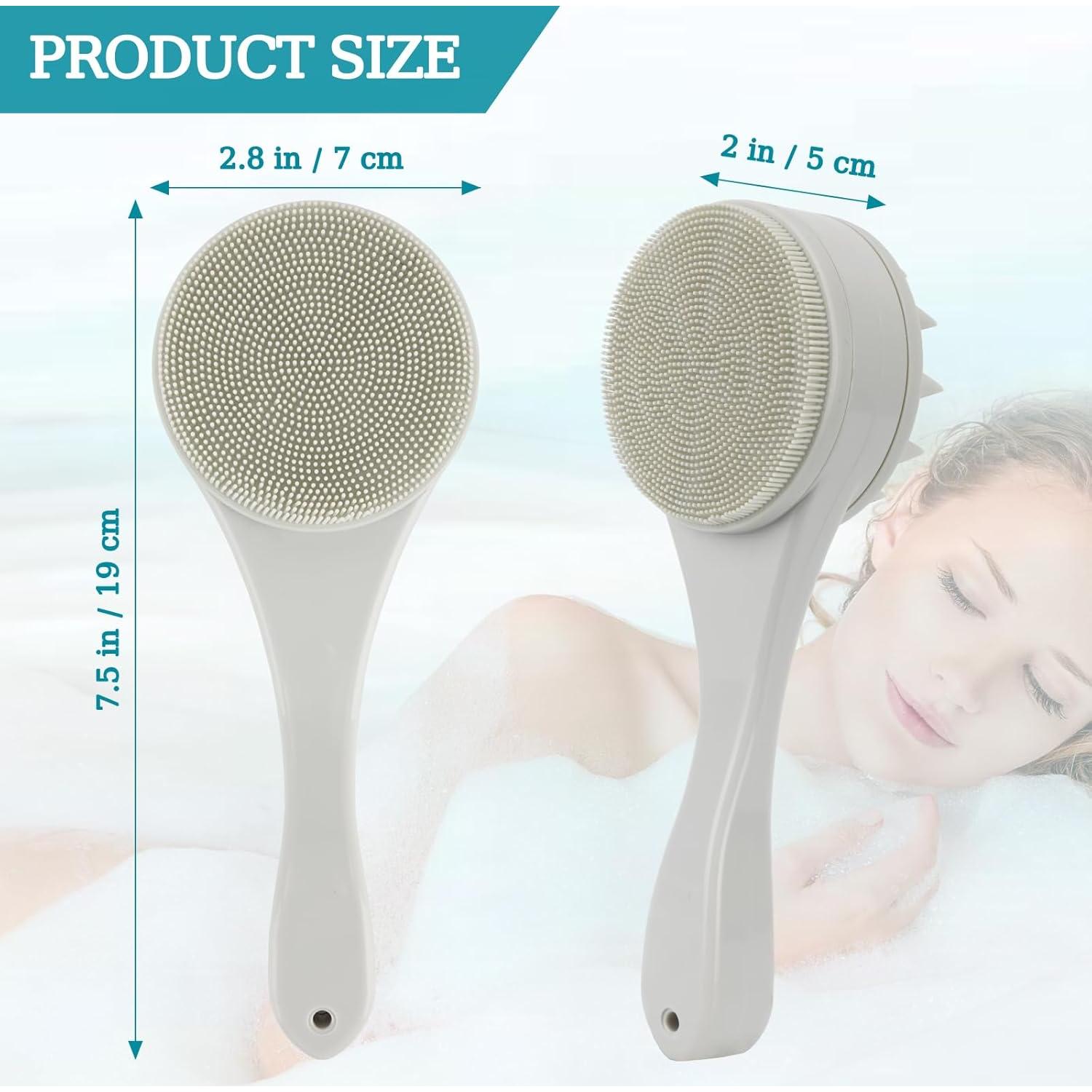 Cepillo de limpieza facial y masajeador Kilihot 2 en 1