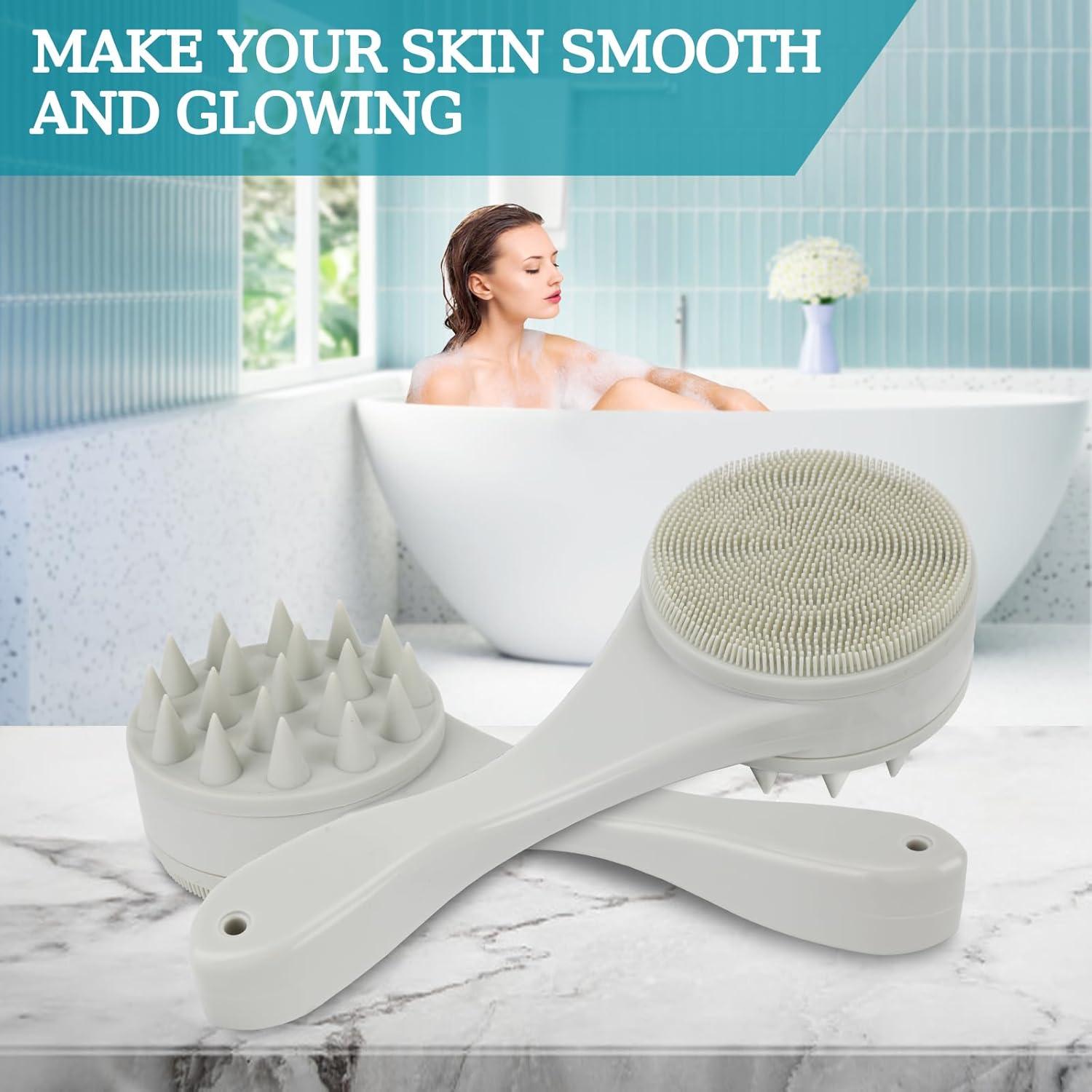 Cepillo de limpieza facial y masajeador Kilihot 2 en 1