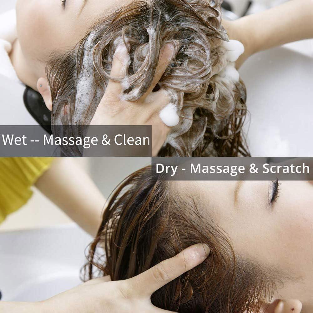 Cepillo Masajeador de Cuero Cabelludo Seneme SH0001 - Silicona Suave