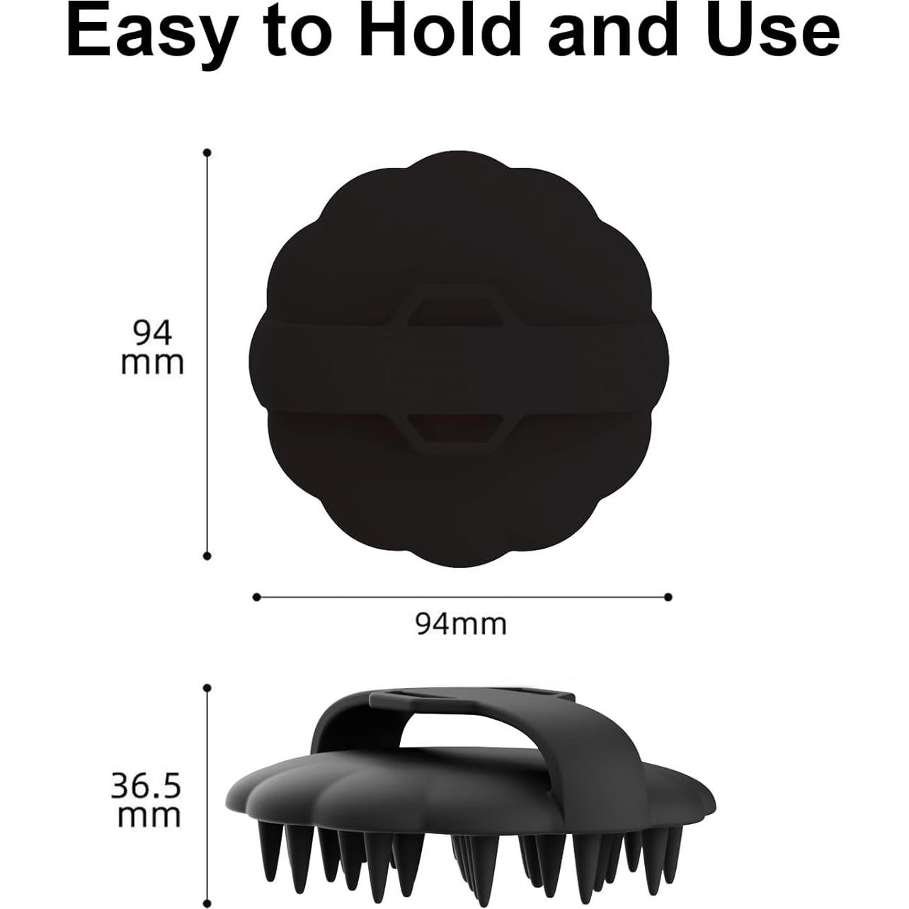 Cepillo de Masaje para Cuero Cabelludo OsiKin - Silicona Suave