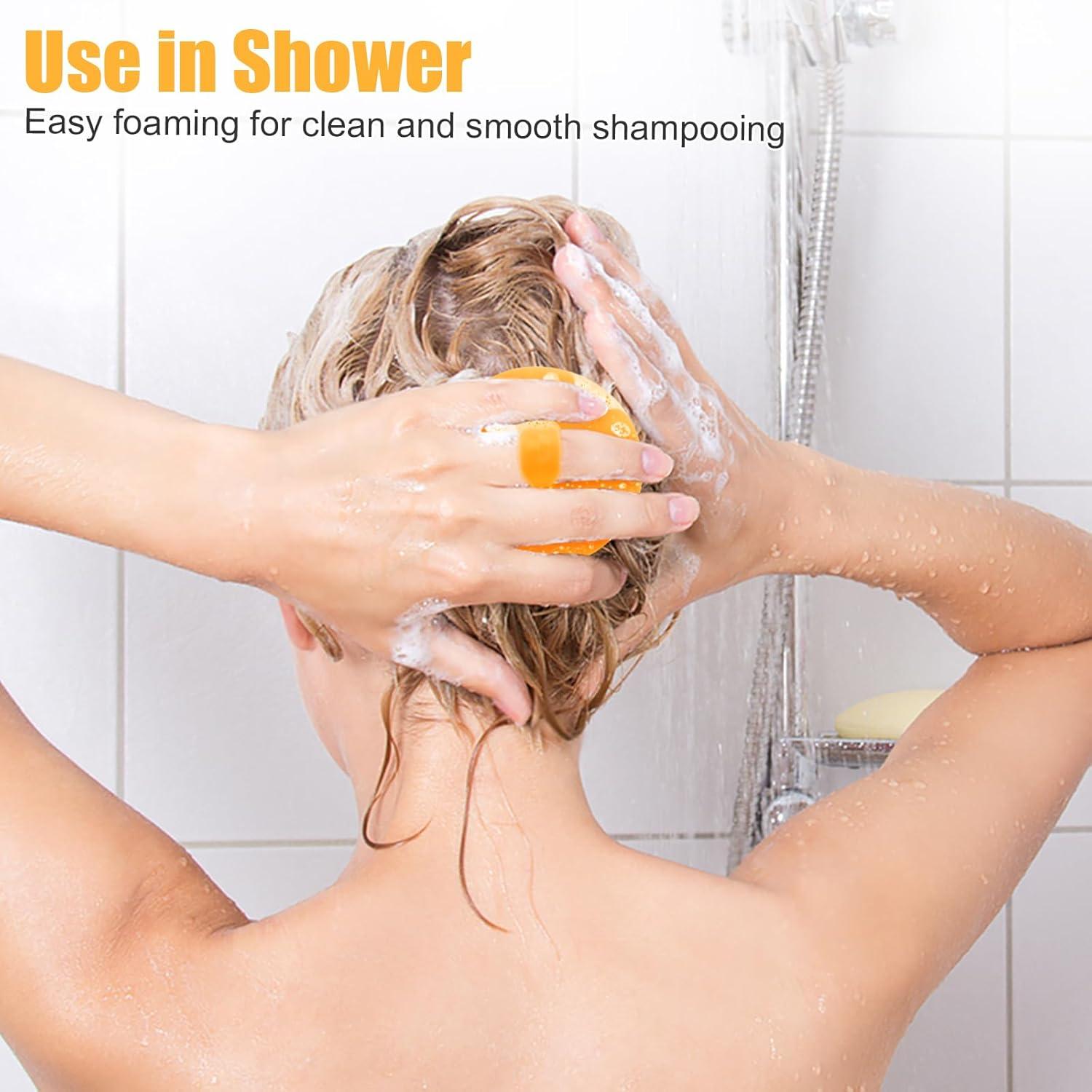 Cepillo Exfoliador de Cuero Cabelludo NICEMOVIC - Paquete de 4