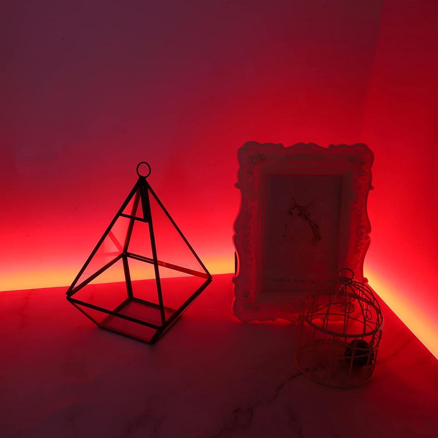 Tira de luces LED roja impermeable SUPERNIGHT 600 LEDs 5m