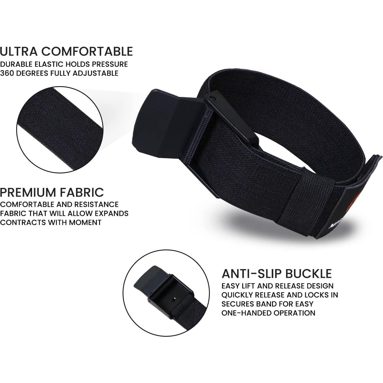 Bandas de Oclusión BFR Mighty Musk - 2 Unidades para Ejercicio