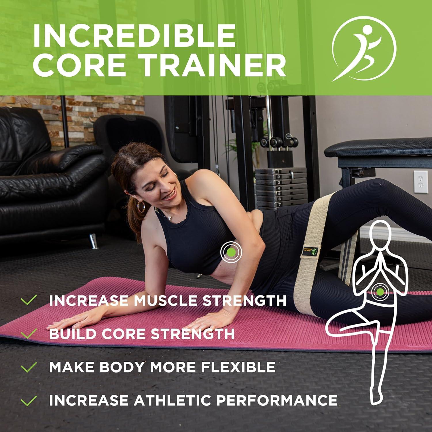 Juego de Bandas de Resistencia Zona Fit - Antideslizantes, Ajustables