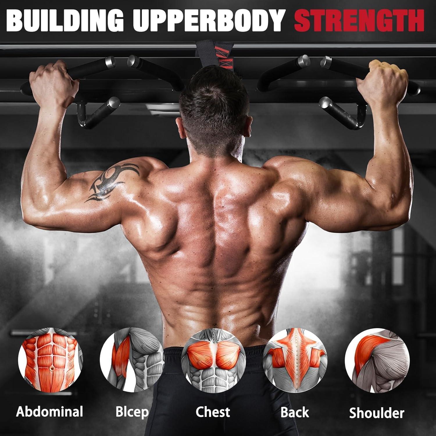 Set de Bandas de Asistencia para Pull Up Bbtops - 4 Bandas Ajustables