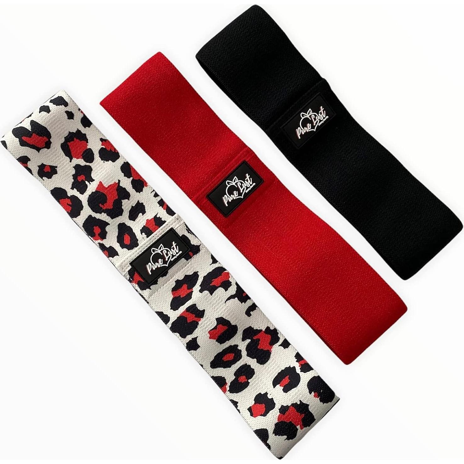 Set de 3 Bandas de Glúteo Pure Lust - Resistencia Ligera, Media y Pesada
