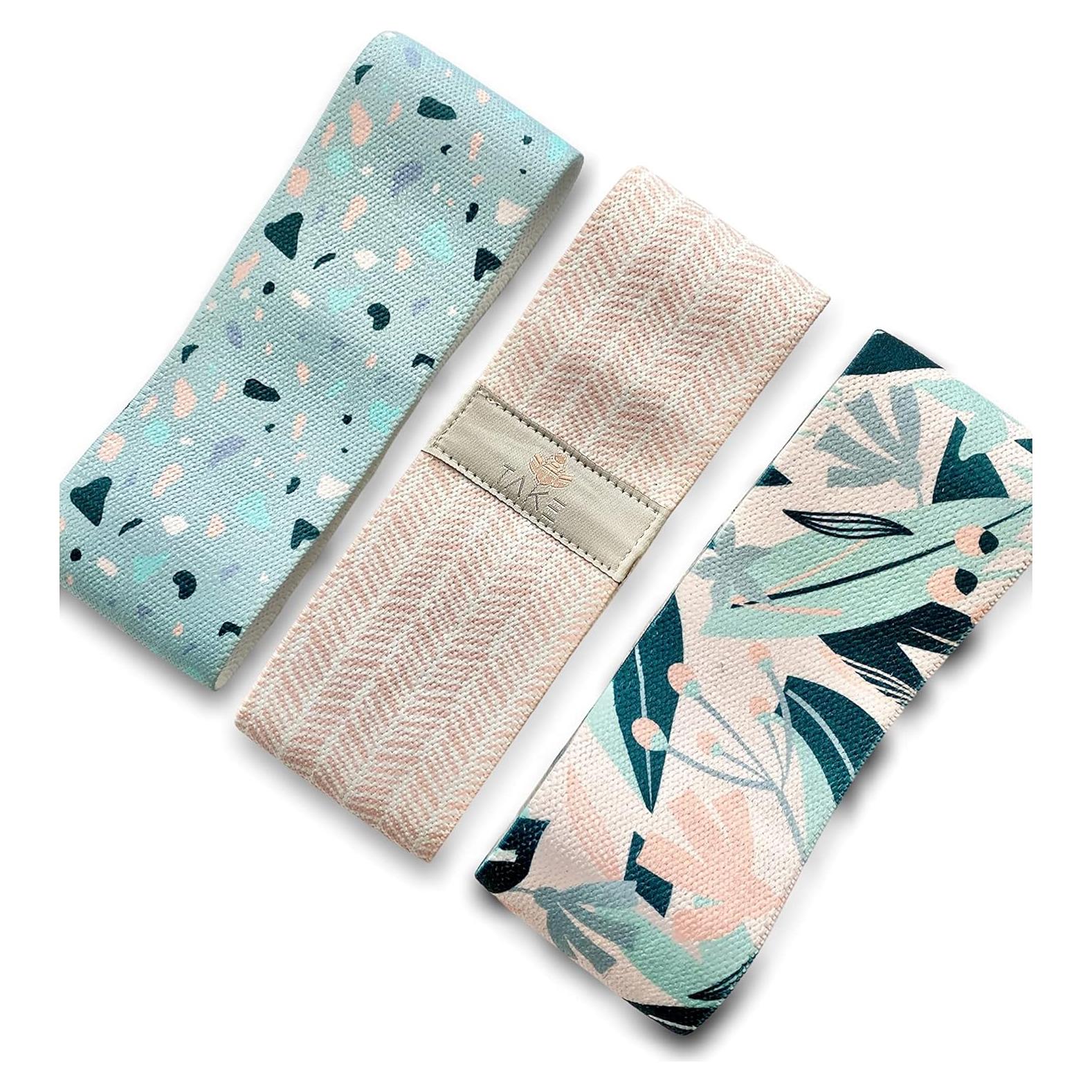 Conjunto de 3 Bandas de Resistencia Take para Glúteos y Piernas